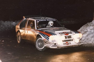 Henri Toivonen - Sergio Cresto
54º Rallye Automobile de Monte-Carlo 1986. Lancia Delta S4 (A6 37616). Clasificado 1º.

Del 18 al 24 de Enero, Monte-Carlo.
Superficie: asfalto - nieve.

El Rally tenía un total de 3984.00 km de los que 881.20 km divididos en 36 tramos eran especiales.

Tomaron la salida 156 equipos, finalizaron 65.@
Palabras clave: Lancia;Grupo_B;Henri_Toivonen;Delta;S4;Montecarlo;1986;Sergio_Cresto