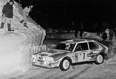 Henri Toivonen - Sergio Cresto
54º Rallye Automobile de Monte-Carlo 1986. Lancia Delta S4 (A6 37616). Clasificado 1º.

Del 18 al 24 de Enero, Monte-Carlo.
Superficie: asfalto - nieve.

El Rally tenía un total de 3984.00 km de los que 881.20 km divididos en 36 tramos eran especiales.

Tomaron la salida 156 equipos, finalizaron 65.@
Palabras clave: Lancia;Grupo_B;Henri_Toivonen;Delta;S4;Montecarlo;1986;Sergio_Cresto