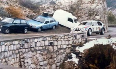 Henri Toivonen - Sergio Cresto
54º Rallye Automobile de Monte-Carlo 1986. Lancia Delta S4 (A6 37616). Clasificado 1º.

Del 18 al 24 de Enero, Monte-Carlo.
Superficie: asfalto - nieve.

El Rally tenía un total de 3984.00 km de los que 881.20 km divididos en 36 tramos eran especiales.

Tomaron la salida 156 equipos, finalizaron 65.@
Palabras clave: Lancia;Grupo_B;Henri_Toivonen;Delta;S4;Montecarlo;1986;Sergio_Cresto