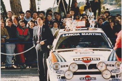 Henri Toivonen - Sergio Cresto
54º Rallye Automobile de Monte-Carlo 1986. Lancia Delta S4 (A6 37616). Clasificado 1º.

Del 18 al 24 de Enero, Monte-Carlo.
Superficie: asfalto - nieve.

El Rally tenía un total de 3984.00 km de los que 881.20 km divididos en 36 tramos eran especiales.

Tomaron la salida 156 equipos, finalizaron 65.@
Palabras clave: Henri_Toivonen;Sergio_Cresto;Lancia;Delta;Grupo_B;Montecarlo;1986;Personajes