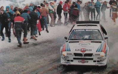 Henri Toivonen - Sergio Cresto
54º Rallye Automobile de Monte-Carlo 1986. Lancia Delta S4 (A6 37616). Clasificado 1º.

Del 18 al 24 de Enero, Monte-Carlo.
Superficie: asfalto - nieve.

El Rally tenía un total de 3984.00 km de los que 881.20 km divididos en 36 tramos eran especiales.

Tomaron la salida 156 equipos, finalizaron 65.@
Palabras clave: Lancia;Grupo_B;Henri_Toivonen;Delta;S4;Montecarlo;1986;Sergio_Cresto