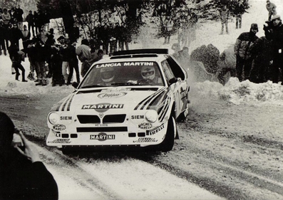 Henri Toivonen - Sergio Cresto
54º Rallye Automobile de Monte-Carlo 1986. Lancia Delta S4 (A6 37616). Clasificado 1º.

Del 18 al 24 de Enero, Monte-Carlo.
Superficie: asfalto - nieve.

El Rally tenía un total de 3984.00 km de los que 881.20 km divididos en 36 tramos eran especiales.

Tomaron la salida 156 equipos, finalizaron 65.@
Palabras clave: Lancia;Grupo_B;Henri_Toivonen;Delta;S4;Montecarlo;1986;Sergio_Cresto;Nieve