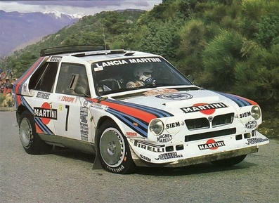 Henri Toivonen - Sergio Cresto
54º Rallye Automobile de Monte-Carlo 1986. Lancia Delta S4 (A6 37616). Clasificado 1º.

Del 18 al 24 de Enero, Monte-Carlo.
Superficie: asfalto - nieve.

El Rally tenía un total de 3984.00 km de los que 881.20 km divididos en 36 tramos eran especiales.

Tomaron la salida 156 equipos, finalizaron 65.@
Palabras clave: Lancia;grupo_b;Henri_Toivonen;Delta;S4;Montecarlo;1986;Sergio_Cresto