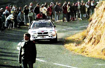 Henri Toivonen - Sergio Cresto
54º Rallye Automobile de Monte-Carlo 1986. Lancia Delta S4 (A6 37616). Clasificado 1º.

Del 18 al 24 de Enero, Monte-Carlo.
Superficie: asfalto - nieve.

El Rally tenía un total de 3984.00 km de los que 881.20 km divididos en 36 tramos eran especiales.

Tomaron la salida 156 equipos, finalizaron 65.@@
Palabras clave: Lancia;grupo_b;Henri_Toivonen;Delta;S4;Montecarlo;1986;Sergio_Cresto