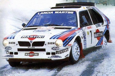 Henri Toivonen - Sergio Cresto
54º Rallye Automobile de Monte-Carlo 1986. Lancia Delta S4 (A6 37616). Clasificado 1º.

Del 18 al 24 de Enero, Monte-Carlo.
Superficie: asfalto - nieve.

El Rally tenía un total de 3984.00 km de los que 881.20 km divididos en 36 tramos eran especiales.

Tomaron la salida 156 equipos, finalizaron 65.@
Palabras clave: Lancia;Delta;Grupo_B;Montecarlo;1986;nieve