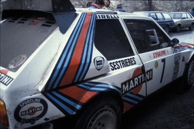 Henri Toivonen - Sergio Cresto
54º Rallye Automobile de Monte-Carlo 1986. Lancia Delta S4 (A6 37616). Clasificado 1º.

Del 18 al 24 de Enero, Monte-Carlo.
Superficie: asfalto - nieve.

El Rally tenía un total de 3984.00 km de los que 881.20 km divididos en 36 tramos eran especiales.

Tomaron la salida 156 equipos, finalizaron 65.@
Palabras clave: Henri_Toivonen;Sergio_Cresto;Lancia;Delta;S4;Grupo_B;Montecarlo;1986