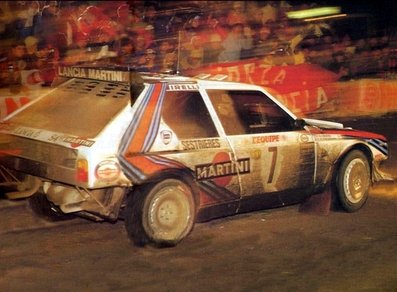 Henri Toivonen - Sergio Cresto
54º Rallye Automobile de Monte-Carlo 1986. Lancia Delta S4 (A6 37616). Clasificado 1º.

Del 18 al 24 de Enero, Monte-Carlo.
Superficie: asfalto - nieve.

El Rally tenía un total de 3984.00 km de los que 881.20 km divididos en 36 tramos eran especiales.

Tomaron la salida 156 equipos, finalizaron 65.@
Palabras clave: Lancia;grupo_b;Henri_Toivonen;Delta;S4;Montecarlo;1986;Sergio_Cresto;Turini