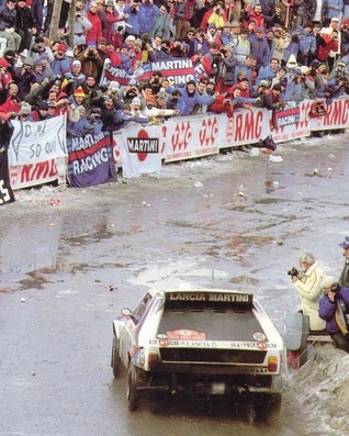 Henri Toivonen - Sergio Cresto
54º Rallye Automobile de Monte-Carlo 1986. Lancia Delta S4 (A6 37616). Clasificado 1º.

Del 18 al 24 de Enero, Monte-Carlo.
Superficie: asfalto - nieve.

El Rally tenía un total de 3984.00 km de los que 881.20 km divididos en 36 tramos eran especiales.
Tomaron la salida 156 equipos, finalizaron 65.

Foto en el Col de Turini.@
Palabras clave: Lancia;grupo_b;Henri_Toivonen;Delta;S4;Montecarlo;nieve;1986;Sergio_Cresto