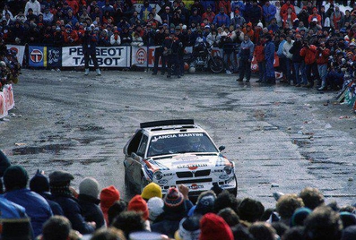 Henri Toivonen - Sergio Cresto
54º Rallye Automobile de Monte-Carlo 1986. Lancia Delta S4 (A6 37616). Clasificado 1º.

Del 18 al 24 de Enero, Monte-Carlo.
Superficie: asfalto - nieve.

El Rally tenía un total de 3984.00 km de los que 881.20 km divididos en 36 tramos eran especiales.

Tomaron la salida 156 equipos, finalizaron 65.@
Palabras clave: Henri_Toivonen;Sergio_Cresto;Lancia;Delta;Grupo_B;Montecarlo;1986