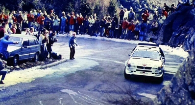 Henri Toivonen - Sergio Cresto
54º Rallye Automobile de Monte-Carlo 1986. Lancia Delta S4 (A6 37616). Clasificado 1º.

Del 18 al 24 de Enero, Monte-Carlo.
Superficie: asfalto - nieve.

El Rally tenía un total de 3984.00 km de los que 881.20 km divididos en 36 tramos eran especiales.

Tomaron la salida 156 equipos, finalizaron 65.@
Palabras clave: Lancia;Grupo_B;Henri_Toivonen;Delta;S4;Montecarlo;1986;Sergio_Cresto