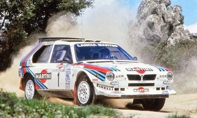 Henri Toivonen - Sergio Cresto
9º Rally Costa Smeralda 1986. Lancia Delta S4 (A6 37614). Clasificado 1º.

Del 16 al 18 de Abril, Porto cervo, norte de Cerdeña, Italia.

Superficie: tierra.
El Rally constaba de 546.00 Km cronometrados divididos en 35 tramos especiales.

Tomaron la salida 79 equipos, finalizaron 32.@
Palabras clave: Henri_Toivonen;Sergio_Cresto;Lancia;Delta;Grupo_B;Smeralda;1986;Esmeralda