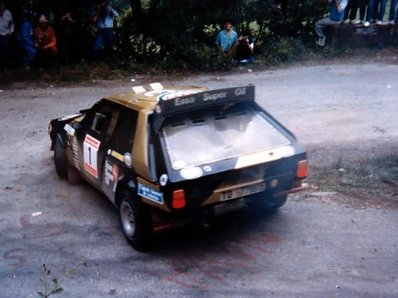 Fabrizio Tabaton - Luciano Tedeschini
23º Rallye Internacional Principe de Asturias 1986. Lancia Delta S4 (TO-77891E). Clasificado 1º.

Del 19 al 21 de Septiembre, Oviedo, España.
Superficie: asfalto.

El Rally tenia un total de 293.70 km cronometrados divididos en 24 tramos especiales.

Tomaron la salida 57 equipos, finalizaron 34.@
Palabras clave: Fabrizio_Tabaton;Luciano_Tedeschini;Lancia;Delta;Asturias;Grupo_B;1986