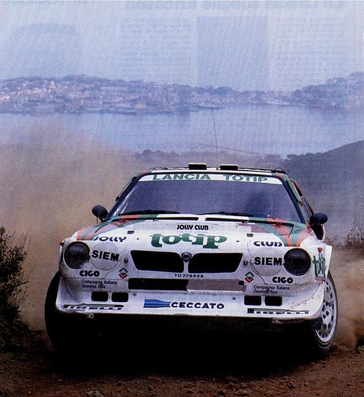 Dario Cerrato - Giuseppe Cerri
18º Rallye dell'Isola d'Elba 1986. Lancia Delta S4. Clasificado 1º.

Del 15 al 17 de Mayo, Portoferraio.
Superficie: asfalto - tierra.

Desconocemos de cuantos kilómetros tanto totales como cronometrados constaba la prueba.

Tomaron la salida 61 equipos, finalizaron 25.@
Palabras clave: ;Lancia;Delta;S4;Grupo_B;Isola_Elba;1986