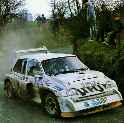 David Llewellin - Phil Short
47º Rothmans Circuit of Ireland 1986. MG Metro 6R4. Clasificado 1º.@
Palabras clave: Metro;Grupo_B;Circuit_Ireland;1986;Irlanda