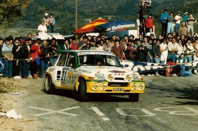 Philippe Touren - Albert Neyron
29º Critérium des Cévennes 1986. Renault 5 MaxiTurbo (5555 SP 30). Clasificado 2º.

Del 8 al 9 de Noviembre, Montpellier, Francia.
Superficie: asfalto con un total de 277.90 km divididos en 17 tramos cronometrados.
(Uno de ellos fue cancelado SS4 Le Vigan - St-Bresson de 14.30 km)

Tomaron la salida 198 equipos, finalizaron 87.@
Palabras clave: ;Renault;Turbo;Maxi;Criterium_Cevennes;1986;Grupo_B