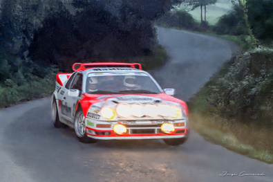 Antonio Zanini Sans - Josep Autet
8º Rally San Froilán 1986. Ford RS200 (2-M-5557-P). Clasificado 2º.

Del 11 al 12 de Octubre, España.
Superficie: asfalto.

El Rally tenía un total de 231.00 km cronometrados.

Tomaron la salida 61 equipos, finalizaron 38.

© Jorge Carracedo Abeledo.
@
Palabras clave: ;Ford;RS200;Grupo_B;San_Froilan;1986