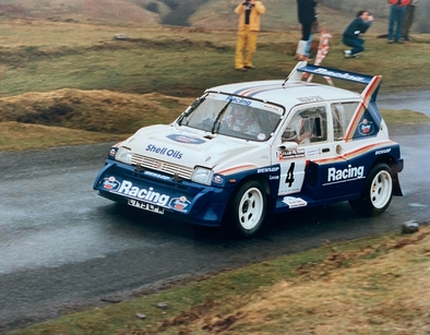 Jimmy McRae - Ian Gringod
22º Fram Filters Welsh International Rally 1986. Austin MG Metro 6R4 (C749 LFM). Clasificado 2º.

Del 3 al 4 de Mayo, Cardiff, Gales, Reino Unido
Superficie: tierra - asfalto.

El Rally constaba de 38 tramos cronometrados, desconocemos la totalidad de kilómetros.

Tomaron la salida 124 equipos, finalizaron 67.@
Palabras clave: Jimmy_McRae;Austin;Metro;Grupo_B;MG;Welsh_Rally;1986