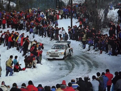 Timo Salonen - Seppo Harjanne
54º Rallye Automobile de Monte-Carlo 1986. Peugeot 205 Turbo 16 (24 FGV 75). Clasificado 2º.

Del 18 al 24 de Enero, Monte-Carlo.
Superficie: asfalto - nieve.

El Rally tenía un total de 3984.00 km de los que 881.20 km divididos en 36 tramos eran especiales.

Tomaron la salida 156 equipos, finalizaron 65.@
Palabras clave: Timo_Salonen;Peugeot;Turbo;Montecarlo;Grupo_B;nieve;1986