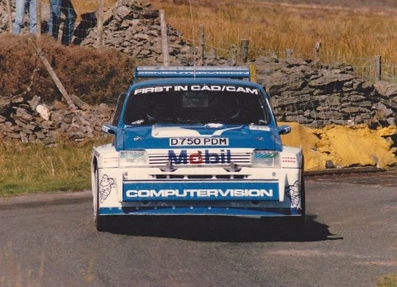 David Llewellin - Phil Short
24º Tudor Webasto Manx International Rally 1986. MG Metro 6R4 (D750 PDM). Clasificado 2º.

Del 11 al 13 de Septiembre, Douglas, Isla de Man.
Superficie: asfalto.

El Rally tenia un total de 412.85 km cronometrados divididos en 30 tramos especiales (2 de ellos fueron cancelados SS13 Glen Roy de 7.43 km y SS25 West Baldwin de 17.28km)
.
Tomaron la salida 112 equipos, finalizaron 55.@
Palabras clave: MG;Metro;Grupo_B;Manx_International;1986