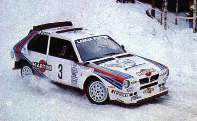 Markku Alén - Ilkka Kivimäki
36º Internacional Suecia Rally 1986. Lancia Delta S4 (A6 37613). Clasificado 2º.

Del 14 al 16 de Febrero, Karlstad, Suecia.
Superficie: nieve - hielo.

El Rally tenia un total de 1670.00 km de los que 556.79 km divididos en 30 tramos eran especiales.

Tomaron la salida 107 equipos, finalizaron 62.@
Palabras clave: Markku_Alen;Ilkka_Kivimaki;Lancia;Delta;S4;Grupo_B;Suecia;1986;nieve