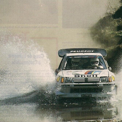 Stig Blomqvist - Bruno Berglund
6º Marlboro Rally Argentina 1986. Peugeot 205 Turbo 16 E2. Clasificado 3º.
El Rally tenia un total de 2072 km de los que 569 km divididos en 27 tramos, eran especiales, (una de ellas fue cancelada SS19).
Tomaron la salida 150 equipos, finalizaron 50.@
Palabras clave: Stig_Blomqvist;Grupo_B;Peugeot;Turbo;Argentina;1986
