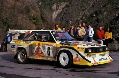 Hannu Mikkola - Arne Hertz
54º Rallye Automobile de Monte-Carlo 1986. Audi Sport Quattro S1 E2 (IN-NW 4). Clasificado 3º.

Del 18 al 24 de Enero, Monte-Carlo.
Superficie: asfalto - nieve.

El Rally tenía un total de 3984.00 km de los que 881.20 km divididos en 36 tramos eran especiales.

Tomaron la salida 156 equipos, finalizaron 65.@
Palabras clave: ;Audi;Sport;Quattro;Montecarlo;1986;Grupo_B