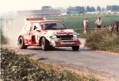 Marc Duez - Willy Lux
22º Ypres 24 Horas Rally 1986. MG Metro 6R4 (C730 HOF). Clasificado 3º.

Del 27 al 29 de Junio, Ypres, Bélgica.
Superficie: asfalto.

El Rally estaba dividido en 2 etapas y 411.41 km cronometrados divididos en 37 tramos especiales.

Tomaron la salida 155 equipos, finalizaron 70.@
Palabras clave: ;MG,Metro;Ypres;1986;Grupo_B