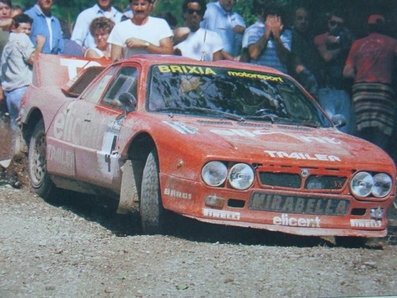 Giacomo Bossini - Ugo Pasotti
7º Rally Piancavallo 1986. Lancia Rally 037. Clasificado 3º.
Tomaron la salida 74 participantes, finalizaron 32.@
Palabras clave: Lancia;Rally;Grupo_B;Piancavallo;1986