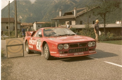 Giacomo Bossini - Ugo Pasotti
7º Rally Piancavallo 1986. Lancia Rally 037. Clasificado 3º.
Tomaron la salida 74 participantes, finalizaron 32.@
Palabras clave: Lancia;Rally;Grupo_B;Piancavallo;1986