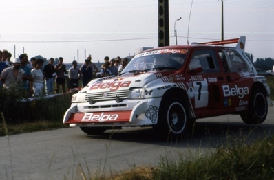 Marc Duez - Willy Lux
22º Ypres 24 Horas Rally 1986. MG Metro 6R4 (C730 HOF). Clasificado 3º.

Del 27 al 29 de Junio, Ypres, Bélgica.
Superficie: asfalto.

El Rally estaba dividido en 2 etapas y 411.41 km cronometrados divididos en 37 tramos especiales.

Tomaron la salida 155 equipos, finalizaron 70.@
Palabras clave: ;MG,Metro;Ypres;1986;Grupo_B
