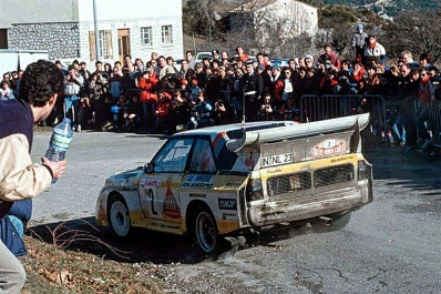 Walter Röhrl - Christian Geistdörfer
54º Rallye Automobile de Monte-Carlo 1986. Audi Sport Quattro S1 E2 (IN-NL 23). Clasificado 4º.

Del 18 al 24 de Enero, Monte-Carlo.
Superficie: asfalto - nieve.

El Rally tenía un total de 3984.00 km de los que 881.20 km divididos en 36 tramos eran especiales.

Tomaron la salida 156 equipos, finalizaron 65.@
Palabras clave: Audi;Quattro;Walter_Röhrl;Grupo_B;Sport;Montecarlo;1986