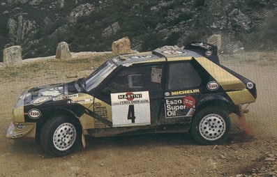 Fabrizio Tabaton - Luciano Tedeschini
9º Rally Costa Smeralda 1986. Lancia Delta S4 