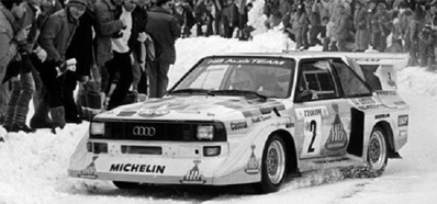 Walter Röhrl - Christian Geistdörfer
54º Rallye Automobile de Monte-Carlo 1986. Audi Sport Quattro S1 E2 (IN-NL 23). Clasificado 4º.

Del 18 al 24 de Enero, Monte-Carlo.
Superficie: asfalto - nieve.

El Rally tenía un total de 3984.00 km de los que 881.20 km divididos en 36 tramos eran especiales.

Tomaron la salida 156 equipos, finalizaron 65.@
Palabras clave: Audi;Quattro;Walter_Röhrl;Grupo_B;Sport;Montecarlo;1986;Nieve