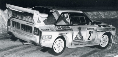 Walter Röhrl - Christian Geistdörfer
54º Rallye Automobile de Monte-Carlo 1986. Audi Sport Quattro S1 E2 (IN-NL 23). Clasificado 4º.

Del 18 al 24 de Enero, Monte-Carlo.
Superficie: asfalto - nieve.

El Rally tenía un total de 3984.00 km de los que 881.20 km divididos en 36 tramos eran especiales.

Tomaron la salida 156 equipos, finalizaron 65.@
Palabras clave: Audi;Quattro;Walter_Röhrl;Grupo_B;Sport;Montecarlo;1986;nieve