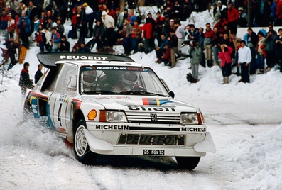 Juha Kankkunen - Juha Piironen
54º Rallye Automobile de Monte-Carlo 1986. Peugeot 205 Turbo 16 E2 (25 FGV 75). Clasificado 5º.

Del 18 al 24 de Enero, Monte-Carlo.
Superficie: asfalto - nieve.

El Rally tenía un total de 3984.00 km de los que 881.20 km divididos en 36 tramos eran especiales.

Tomaron la salida 156 equipos, finalizaron 65.@
Palabras clave: ;Peugeot;Grupo_B;Montecarlo;1986;nieve