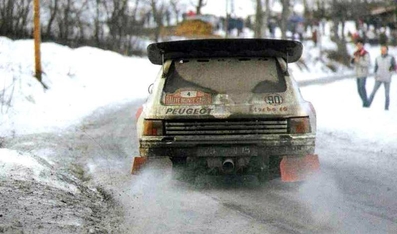 Juha Kankkunen - Juha Piironen
54º Rallye Automobile de Monte-Carlo 1986. Peugeot 205 Turbo 16 E2 (25 FGV 75). Clasificado 5º.

Del 18 al 24 de Enero, Monte-Carlo.
Superficie: asfalto - nieve.

El Rally tenía un total de 3984.00 km de los que 881.20 km divididos en 36 tramos eran especiales.

Tomaron la salida 156 equipos, finalizaron 65.@
Palabras clave: ;Peugeot;Turbo;Grupo_B;Montecarlo;1986