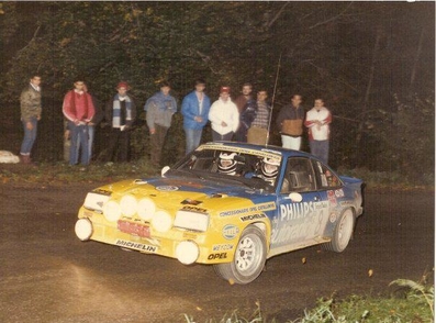 Josep Arqué - Xavier Montañola
22º Rally Catalunya 1986. Opel Manta 400. Clasificado 5º.

Del 23 al 26 de Octubre, Barcelona, Catalunya, España.
Superficie: asfalto.

El Rally tenia un total de 1246.00 km de los que 417.00 km divididos en 30 tramos eran especiales.

Tomaron la salida 84 equipos, finalizaron 49.@
Palabras clave: ;Opel;Manta;Grupo_B;Catalunya;1986;España;Spain