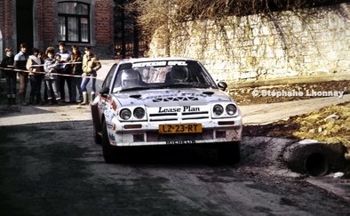 Jan van der Marel - Theoslh Badenberg
36º Circuit des Ardennes 1986. Opel Manta 400 (LZ-23-RT). Clasificado 4º.

Del 7 al 9 de Marzo, Dinant, Namur, Bélgica.
Superficie: asfalto.

Tomaron la salida 92 equipos, finalizaron 52.

© Stéphane Lhonnay
@
Palabras clave: Opel;Manta;Grupo_B;Ardennes;1986