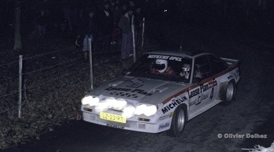 Jan van der Marel - Theoslh Badenberg
36º Circuit des Ardennes 1986. Opel Manta 400 (LZ-23-RT). Clasificado 4º.

Del 7 al 9 de Marzo, Dinant, Namur, Bélgica.
Superficie: asfalto.

Tomaron la salida 92 equipos, finalizaron 52.

© Olivier Delhez
@
Palabras clave: Opel;Manta;Grupo_B;Ardennes;1986