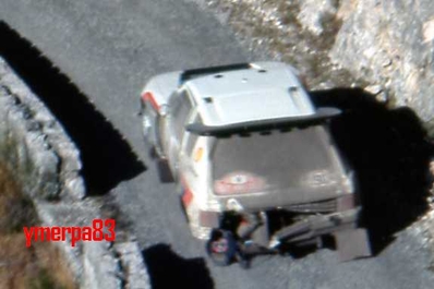 Bruno Saby - Jean-François Fauchille
54º Rallye Automobile de Monte-Carlo 1986. Peugeot 205 Turbo 16 E2 (26 FGV 75). Clasificado 6º.

Del 18 al 24 de Enero, Monte-Carlo.
Superficie: asfalto - nieve.

El Rally tenía un total de 3984.00 km de los que 881.20 km divididos en 36 tramos eran especiales.

Tomaron la salida 156 equipos, finalizaron 65.@
Palabras clave: ;Peugeot;T16;E2;Montecarlo;1986;crash;Grupo_B