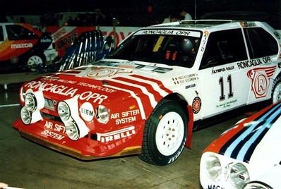 Paolo Alessandrini - Alessandro Alessandrini
21º Olympus Rally 1986. Lancia Delta S4 (TO 90680E). Clasificado 6º.

Última aparición Oficial de los coches Grupo B en una prueba válida para el Mundial de Rallys.

De 4 al 7 de Diciembre, Tacoma - Tumwater, Washington, Estados Unidos.
Superficie: tierra.

El Rally tenía un total de 540.65 km cronometrados divididos en 40 tramos especiales (uno de ellos fue cancelado SS6 Taylor Towne de 14.76 km).

Tomaron la salida 50 equipos, finalizaron 25.@
Palabras clave: Lancia;Delta;Olympus;USA;Grupo_B;1986;Parque_Cerrado;EE.UU