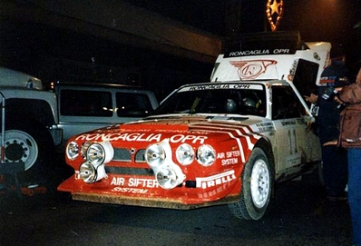Paolo Alessandrini - Alessandro Alessandrini
21º Olympus Rally 1986. Lancia Delta S4 (TO 90680E). Clasificado 6º.

Última aparición Oficial de los coches Grupo B en una prueba válida para el Mundial de Rallys.

De 4 al 7 de Diciembre, Tacoma - Tumwater, Washington, Estados Unidos.
Superficie: tierra.

El Rally tenía un total de 540.65 km cronometrados divididos en 40 tramos especiales (uno de ellos fue cancelado SS6 Taylor Towne de 14.76 km).

Tomaron la salida 50 equipos, finalizaron 25.@
Palabras clave: Lancia;Delta;Olympus;USA;Grupo_B;1986;Parque_Cerrado;EE.UU