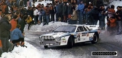 Salvador Servià i Costa  - Jordi Sabater
54º Rallye Automobile de Monte-Carlo 1986. Lancia Rally 037 (TO Y67908). Clasificado 7º y 1º sin tracción total.

Del 18 al 24 de Enero, Monte-Carlo.
Superficie: asfalto - nieve.

El Rally tenía un total de 3984.00 km de los que 881.20 km divididos en 36 tramos eran especiales.

Tomaron la salida 156 equipos, finalizaron 65.@
Palabras clave: Salvador_Servia;Lancia;Rally;Montecarlo;1986;Grupo_B