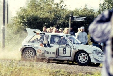 Per Eklund - Dave Whittock
36º Rally 1000 Lagos 1986. MG Metro 6R4 (C805 FFC). Clasificado 7º.

Del 5 al 7 de Septiembre, Jyväskylä, Finlandia.
Superficie: tierra.

El Rally tenia un total de 1344.89 km de los que 389.97 km divididos en 48 tramos eran especiales, (una de ellas fue cancelada SS8 Savo de 8.11 Km).

Se inscribieron 169 equipos, tomaron la salida 164, finalizaron 81.
Palabras clave: ;MG;Metro;Grupo_B;Finlandia;1986