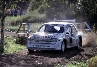 Per Eklund - Dave Whittock
36º Rally 1000 Lagos 1986. MG Metro 6R4 (C805 FFC). Clasificado 7º.

Del 5 al 7 de Septiembre, Jyväskylä, Finlandia.
Superficie: tierra.

El Rally tenia un total de 1344.89 km de los que 389.97 km divididos en 48 tramos eran especiales, (una de ellas fue cancelada SS8 Savo de 8.11 Km).

Se inscribieron 169 equipos, tomaron la salida 164, finalizaron 81.
Palabras clave: ;MG;Metro;Grupo_B;Finlandia;1986
