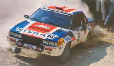 Giorgios Moschous - Dimitris Vazakas
33º Acropolis Rally 1986. Nissan 240RS (EA ID 16430). Clasificado 8º.

Del 2 al 4 de Junio, Atenas, Grecia.
Superficie: tierra.

El Rally tení­a un total de 1890.00 km de los que 572.13 km divididos en 46 tramos eran especiales (8 de ellas fueron cancelados SS8, SS9, SS10, SS14, SS16, SS21, SS36 y SS45)

Tomaron la salida 101 equipos, finalizaron 34.@
Palabras clave: Nissan;Grupo_B;Grecia;Acropolis;1986