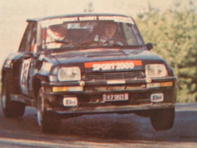 Alain Romanet - Philippe Merle
29º Critérium des Cévennes 1986. Renault 5 Turbo (2075 RX 30). Clasificado 8º.

Del 8 al 9 de Noviembre, Montpellier, Francia.
Superficie: asfalto con un total de 277.90 km divididos en 17 tramos cronometrados.
(Uno de ellos fue cancelado SS4 Le Vigan - St-Bresson de 14.30 km)

Tomaron la salida 198 equipos, finalizaron 87.@
Palabras clave: Renault;Turbo;Grupo_B;1986;Criterium_Cevennes