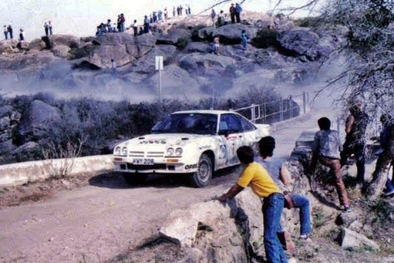 Basil Criticos - Surinder Thatthi
6º Marlboro Rally Argentina 1986. Opel Manta 400. Clasificado 10º.
El Rally tenia un total de 2072 km de los que 569 km divididos en 27 tramos, eran especiales, (una de ellas fue cancelada SS19).
Tomaron la salida 150 equipos, finalizaron 50.@
Palabras clave: Opel;Manta;Grupo_B;Argentina;1986