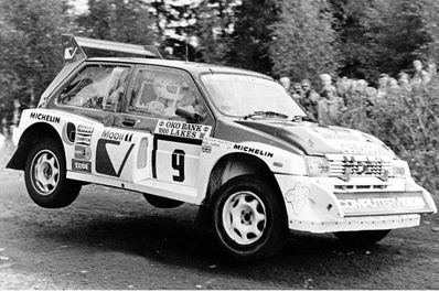 Malcolm Wilson - Nigel Harris
36º 1000 Lakes Rally 1986. MG Metro 6R4 (C95 KOG). Clasificado 10º.

Del 5 al 7 de Septiembre, Jyväskylä, Finlandia.
Superficie: tierra.

El Rally tenia un total de 1344.89 km de los que 389.97 km divididos en 48 tramos eran especiales, (una de ellas fue cancelada SS8 Savo de 8.11 Km).

Se inscribieron 169 equipos, tomaron la salida 164, finalizaron 81.@
Palabras clave: ;Nigel_Harris;MG;Metro;Grupo_B;Finlandia;1986;