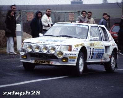 Jean-Michel Fabre - Charley Pasquier
54º Rallye Automobile de Monte-Carlo 1986. Peugeot 205 Turbo 16 (513 FML 75). Clasificado 75º.

Del 18 al 24 de Enero, Monte-Carlo.
Superficie: asfalto - nieve.

El Rally tenía un total de 3984.00 km de los que 881.20 km divididos en 36 tramos eran especiales.

Tomaron la salida 156 equipos, finalizaron 65.@
Palabras clave: ;Peugeot;T16;Montecarlo;1986;Grupo_B